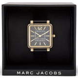  Shop Authentic Marc Jacobs Vic Black Dial Black Leather Strap Watch for Women - MJ1522 - Luxxuri