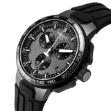  Shop Authentic Tissot T Race Cycling Chronograph Black Dial Black Rubber Strap Watch For Men - T111.417.37.441.03 - Luxxuri