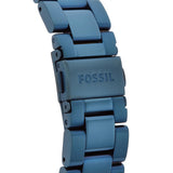  Shop Authentic Fossil Perfect Boyfriend Multifunction Blue Dial Blue Steel Strap Watch for Women - ES4093 - Luxxuri