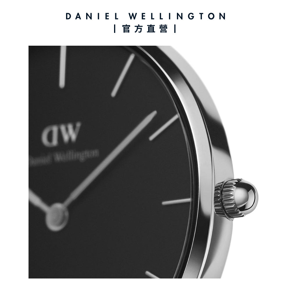 Shop Authentic Daniel Wellington Classic Petite St Mawes Black Dial Brown Leather Strap Watch For Women - DW00100181 - Luxxuri