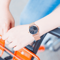  Shop Authentic Calvin Klein Minimal Black Dial Rose Gold Mesh Bracelet Watch for Men - K3M22621 - Luxxuri