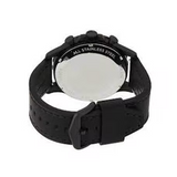  Shop Authentic Fossil Nate Chronograph Black Dial Black Leather Strap Watch for Men - JR1354 - Luxxuri