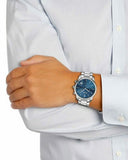  Shop Authentic Hugo Boss Commander Blue Dial Silver Steel Strap Watch for Men - 1513434 - Luxxuri