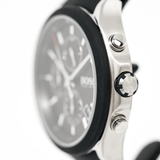  Shop Authentic Hugo Boss Velocity Black Dial Black Leather Strap Watch for Men - 1513716 - Luxxuri