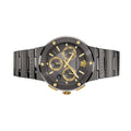  Shop Authentic Versace Greca Icon Quartz Black Dial Black Steel Strap Watch For Men - VEZ900521 - Luxxuri