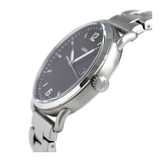  Shop Authentic Fossil The Commuter Black Dial Silver Steel Strap Watch for Men - FS5391 - Luxxuri