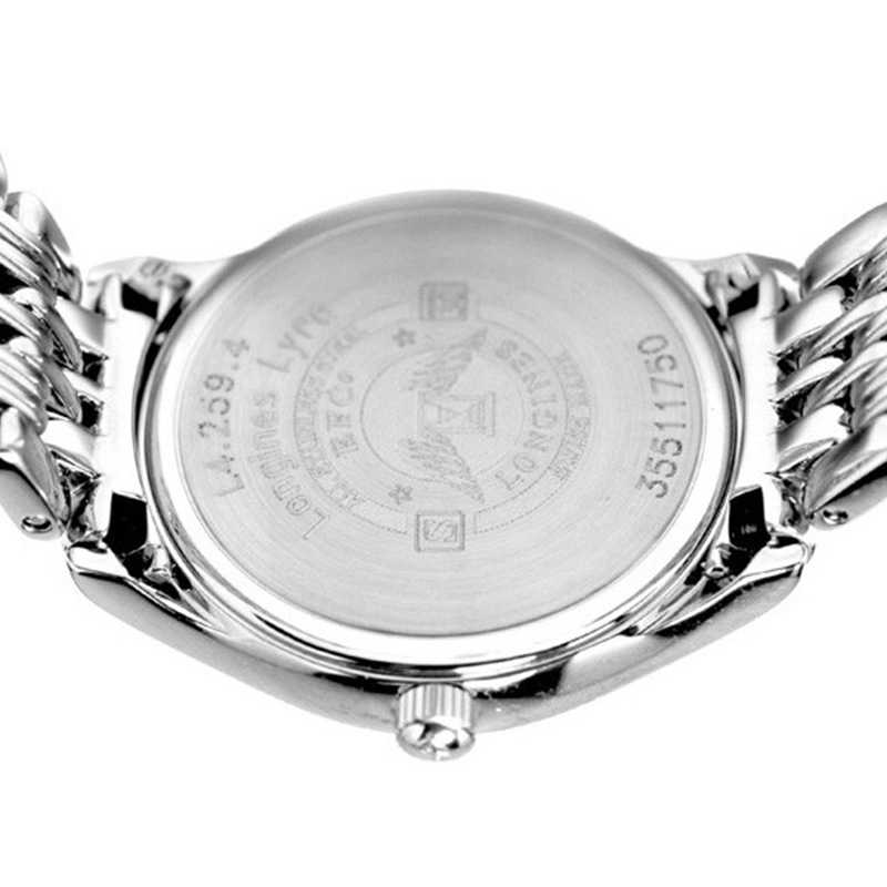  Shop Authentic Longines Lyre White Dial Silver Stainless Steel Watch for Women - L4.259.4.11.6 - Luxxuri