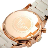  Shop Authentic Emporio Armani Sportivo White Dial White Rubber Strap Watch For Men - AR5919 - Luxxuri