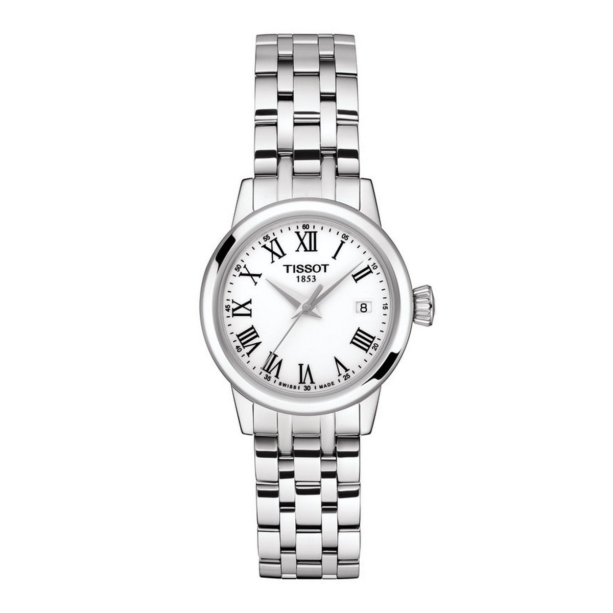  Shop Authentic Tissot Classic Dream Lady Stainless Steel Watch For Women - T129.210.11.013.00 - Luxxuri