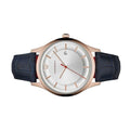  Shop Authentic Emporio Armani Classic Silver Dial Blue Leather Strap Watch For Men - AR11131 - Luxxuri