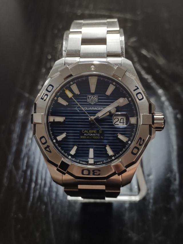  Shop Authentic Tag Heuer Aquaracer Blue Dial Watch for Men - WAY2012.BA0927 - Luxxuri