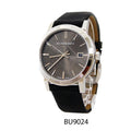 Shop Authentic Burberry Heritage Grey Dial Black Leather Strap Watch for Men - BU9024 - Luxxuri