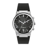  Shop Authentic Salvatore Ferragamo Sapphire Chrono Black Dial Black Silicone Strap Watch for Men - SFME00121 - Luxxuri
