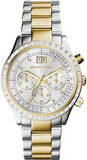  Shop Authentic Michael Kors Brinkley Chronograph Silver Dial Two Tone Steel Strap Watch for Women - MK6188 - Luxxuri