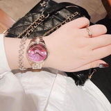  Shop Authentic Michael Kors Lauryn Pink Dial Rose Gold Steel Strap Watch for Women - MK3722 - Luxxuri