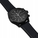  Shop Authentic Hugo Boss Grand Prix Black Dial Black Leather Strap Watch for Men - 1513474 - Luxxuri
