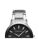  Shop Authentic Emporio Armani Renato Quartz Black Dial Silver Steel Strap  Watch For Men - AR11118 - Luxxuri