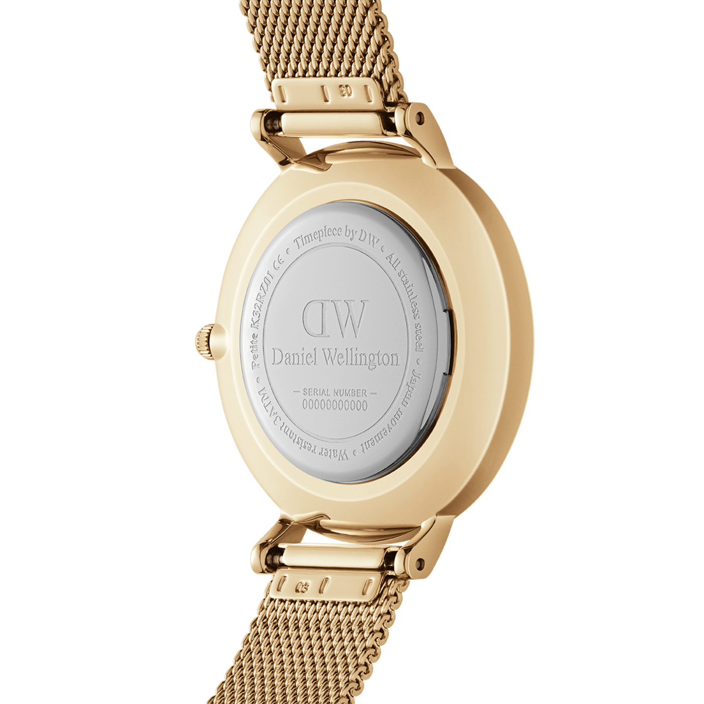  Shop Authentic Daniel Wellington Petite Emerald Green Dial Gold Mesh Strap Watch For Women - DW00100480 - Luxxuri