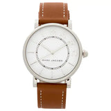  Shop Authentic Marc Jacobs Roxy White Dial Brown Leather Strap Watch for Women - MJ1571 - Luxxuri
