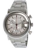  Shop Authentic Gucci G Chrono Chronograph White Dial Silver Steel Strap Watch For Men - YA101339 - Luxxuri