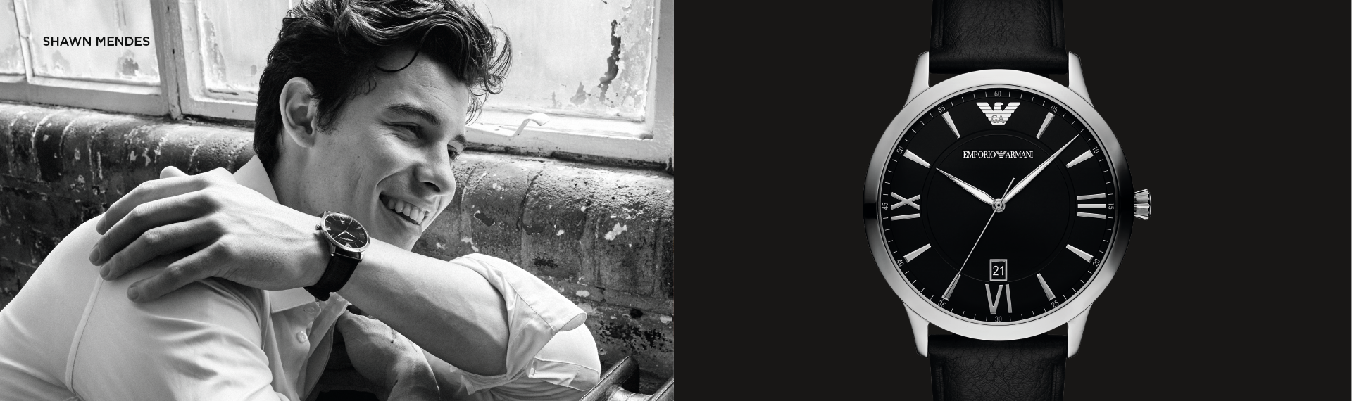  Shop Authentic Emporio Armani Luigi Quartz Black Dial Black Leather Strap Watch For Men - AR2500 - Luxxuri