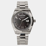  Shop Authentic Guess Connoisseur Black Dial Silver Steel Strap Watch for Men - GW0265G1 - Luxxuri