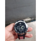  Shop Authentic Guess Intrepid Chronograph Black Dial Two Tone Steel Strap Watch for Men - W0167G1 - Luxxuri