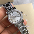 Shop Authentic Burberry The City Diamonds Silver Dial Silver Steel Strap Watch for Women - BU9220 - Luxxuri