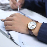  Shop Authentic Mido Baroncelli III Automatic Silver Dial Brown Leather Strap Watch For Men - M8600.2.21.8 - Luxxuri