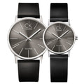  Shop Authentic Calvin Klein Minimal Black Dial Black Leather Strap Watch for Women - K7622107 - Luxxuri