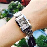  Shop Authentic Emporio Armani Classic Diamonds Silver Dial Silver Steel Strap Watch For Women - AR3170 - Luxxuri