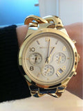  Shop Authentic Michael Kors Runway Twist Gold Dial Gold Stainless Steel Strap Watch for Women - MK3131 - Luxxuri