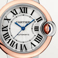  Shop Authentic Cartier Ballon Bleu de Cartier Silver Dial Two Tone Steel Strap Watch for Women - W2BB0032 - Luxxuri