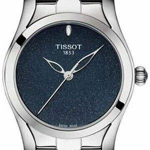  Shop Authentic Tissot T Wave Donna Blue Dial Silver Steel Strap Watch For Women - T112.210.11.041.00 - Luxxuri