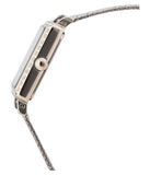  Shop Authentic Guess Highline White Dial Silver Mesh Bracelet Watch For Women - W0826L1 - Luxxuri