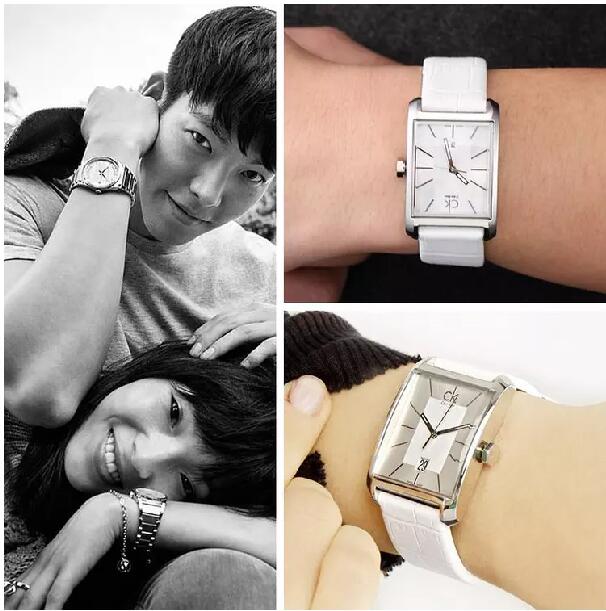  Shop Authentic Calvin Klein Window White Dial White Leather Strap Watch for Men - K2M21120 - Luxxuri
