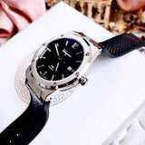  Shop Authentic Salvatore Ferragamo F-80 Classic Black Dial Black Leather Strap Watch for Men - SFDT00619 - Luxxuri