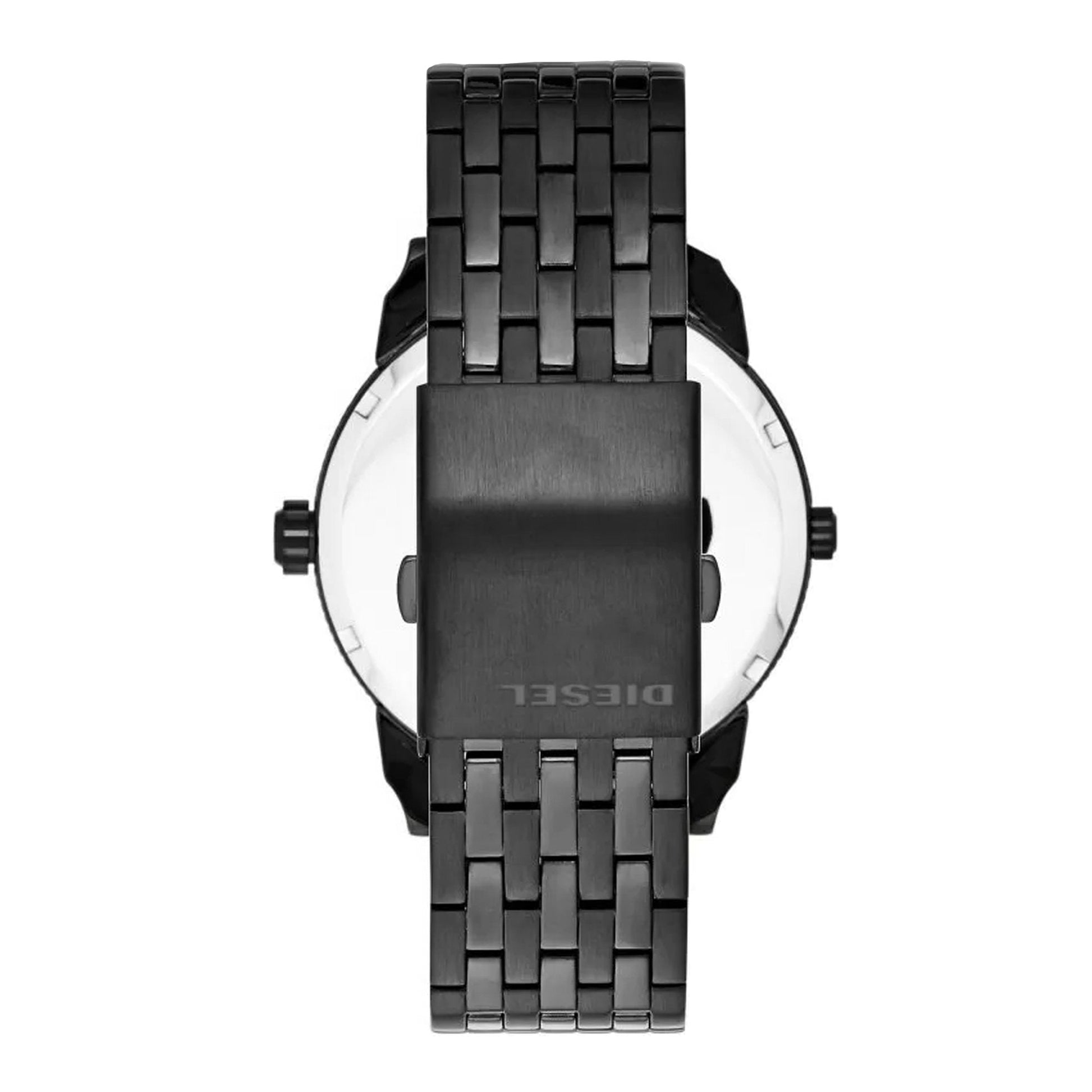  Shop Authentic Diesel Mini Daddy Dual Time Black Dial Black Stainless Steel Strap Watch For Men - DZ7316 - Luxxuri