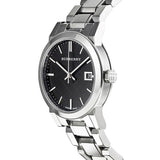  Shop Authentic Burberry The City Black Dial Silver Steel Strap Watch for Women - BU9101 - Luxxuri