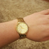  Shop Authentic Michael Kors Argyle Glitz Rose Gold Dial Rose Gold Steel Strap Watch For Women - MK3120 - Luxxuri