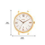  Shop Authentic Fossil Jacqueline Mother of Pearl White Dial Gold Mesh Strap Watch for Women - ES4352 - Luxxuri
