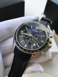  Shop Authentic Hugo Boss Driver Sport Chronograph Blue Dial Black Leather Strap Watch for Men - 1513077 - Luxxuri