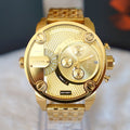  Shop Authentic Diesel Big Daddy Analog Gold Dial Gold Stainless Steel Watch For Men - DZ7287 - Luxxuri