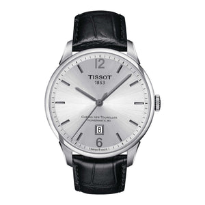  Shop Authentic Tissot Chemin Des Tourelles Powermatic 80 Silver Dial Black Leather Strap Watch For Men - T099.407.16.037.00 - Luxxuri