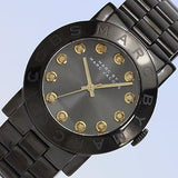  Shop Authentic Marc Jacobs Amy Black Dial Black Steel Strap Watch for Women - MBM8595 - Luxxuri