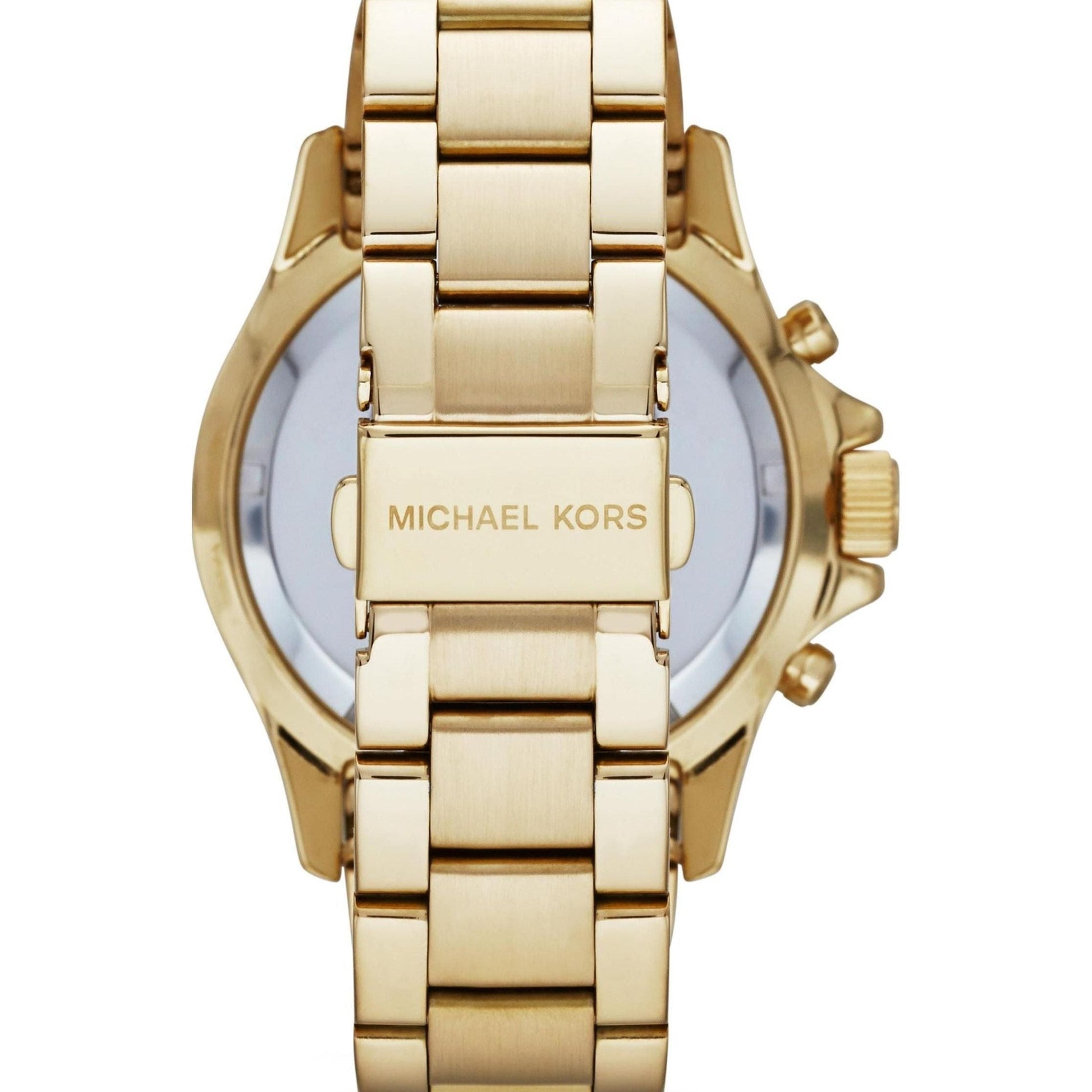  Shop Authentic Michael Kors Everest Chronograph Gold Dial Gold Steel Strap Watch for Women - MK5871 - Luxxuri