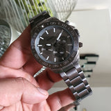  Shop Authentic Fossil Bannon Multifunction Chronograph Grey Dial Grey Steel Strap Watch for Men - BQ2491 - Luxxuri