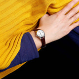  Shop Authentic Tissot Le Locle Automatic Lady Silver Dial Brown Leather Strap Watch For Women - T41.1.113.77 - Luxxuri