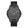  Shop Authentic Marc Jacobs Lidia Stripe Glitz Black Dial Black Leather Strap Watch for Women - MBM1166 - Luxxuri