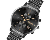  Shop Authentic Hugo Boss Integrity Black Dial Black Steel Strap Watch for Men - 1513780 - Luxxuri